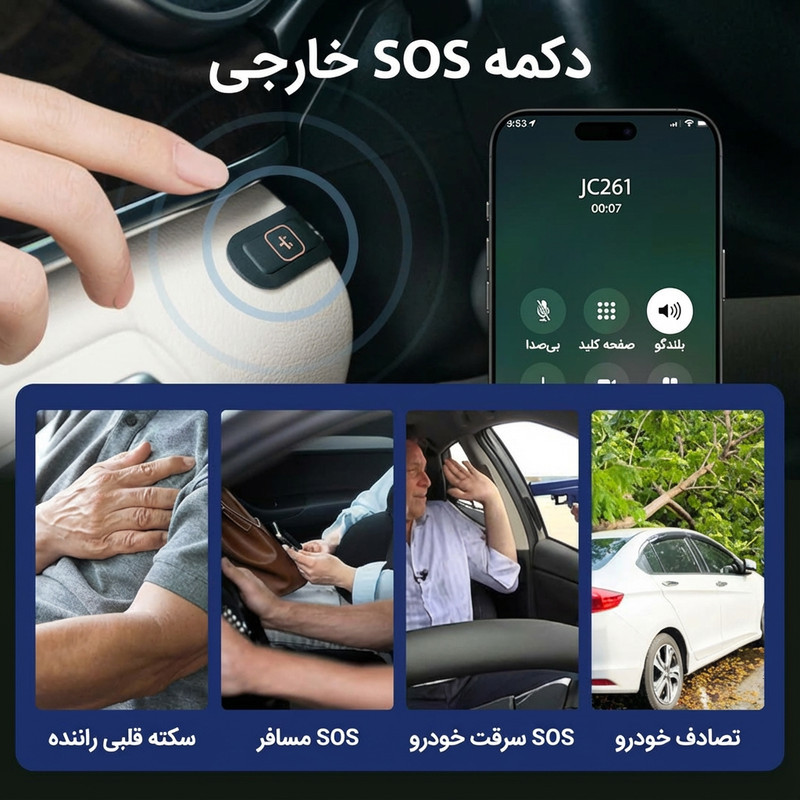 دوربین ثبت وقایع ویگو مدل JC261