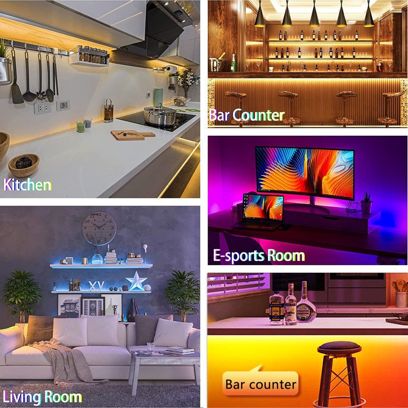 ریسه ال ای دی RGB مدل Modern moods طول 10 متر