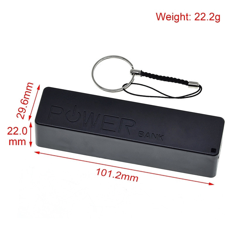 باکس پاوربانک مدل 1cell کد 18650