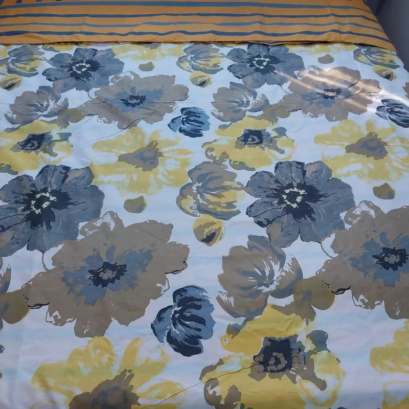 روکش لحاف  مدل niki11 آبرنگی یکنفره سایز 220×160 سانتی متر