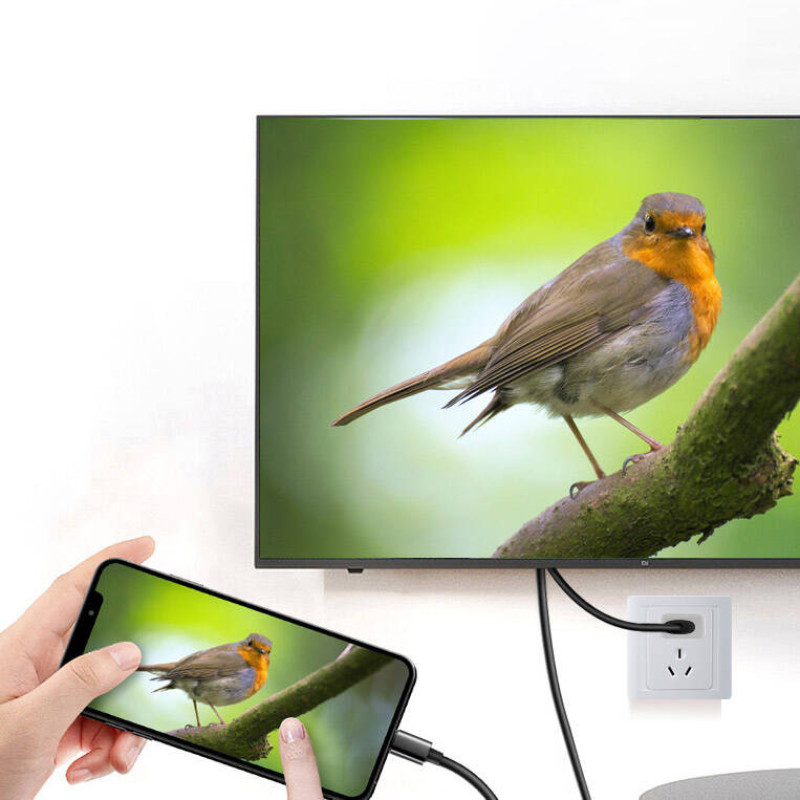کابل تبدیل لایتنینگ به HDMI usb یسیدو مدل HM04 طول 1.8 متر