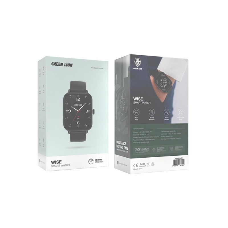 ساعت هوشمند گرین لاین مدل DOC SMART WATCH WISE
