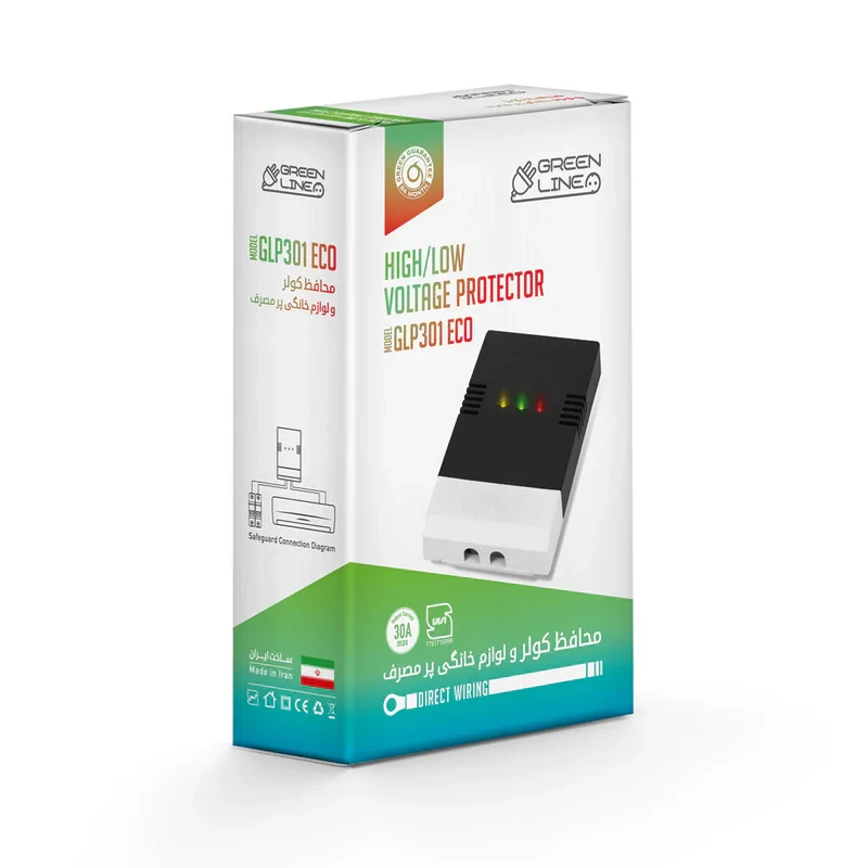 محافظ ولتاژ گرین لاین مدل  GLP-301 ECO-A