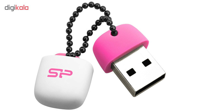 فلش مموری سیلیکون پاور مدل Touch T07 ظرفیت 32 گیگابایت، رابط USB 2.0، سازگار با ویندوز و مک، سرعت خواندن 15 مگابیت بر ثانیه و سرعت نوشتن 5 مگابیت بر ثانیه، طراحی مقاوم و سبک