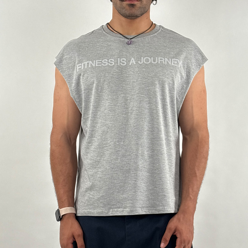 تاپ مردانه مدل باکسی FITNESS