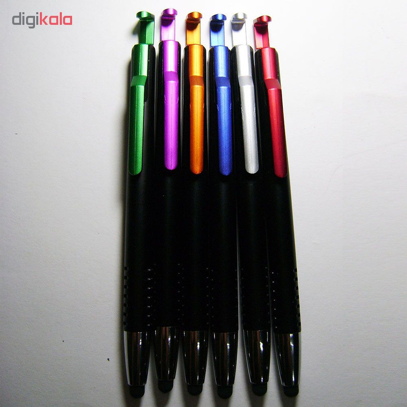 قلم لمسی و پایه نگهدارنده موبایل مدل TOUCH PEN