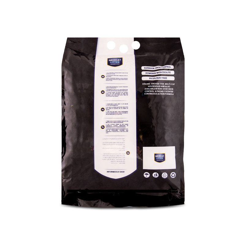 خاک بستر گربه میوکت مدل Carbon Activated Granule وزن 10 کیلوگرم
