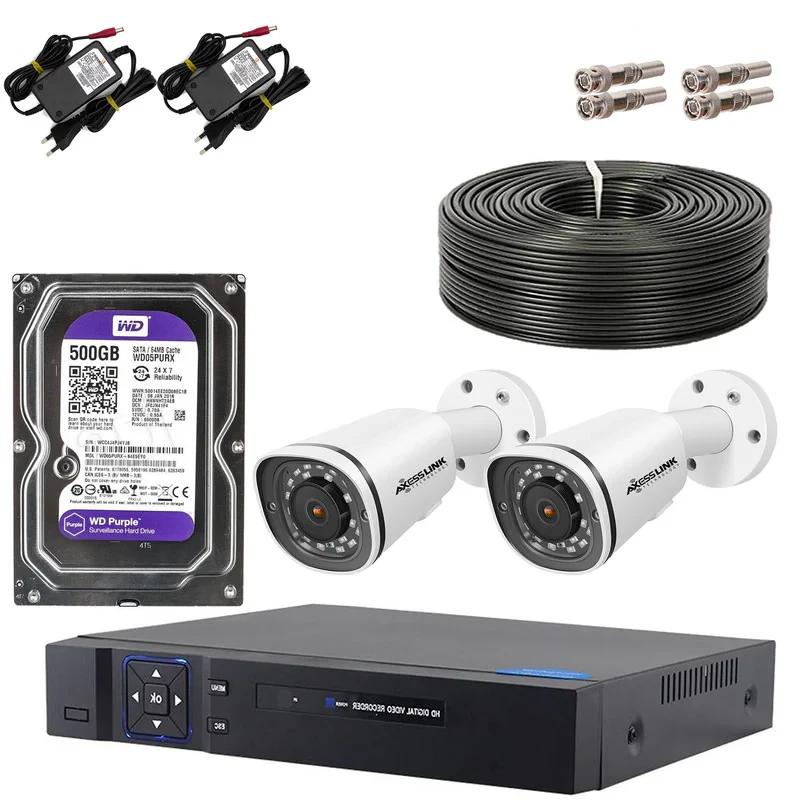 سیستم امنیتی مدل FULL HD KIT 002 - AXESSLINK
