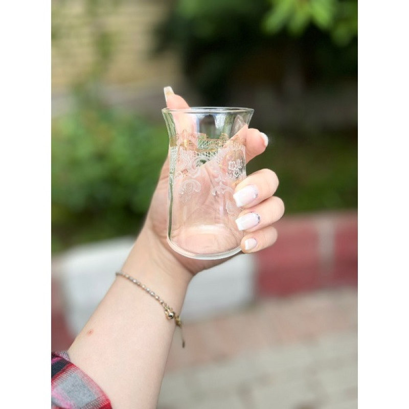 ست فنجان و نعلبکی 12 پارچه لاو مدل vra327vra267dk313