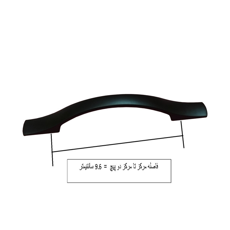 دستگیره کابینت و کمد مدل SL96 بسته 2 عددی
