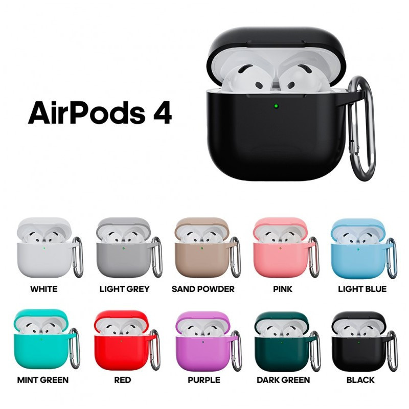 کاور مدل Silicone Type مناسب برای کیس اپل ایرپاد 4  Airpod 4th Gen