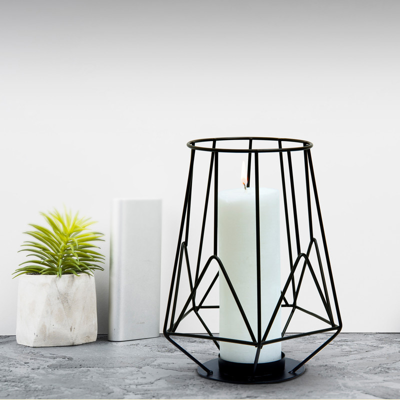 جاشمعی مدل نورانیک مناسب برای شمع استوانه ای