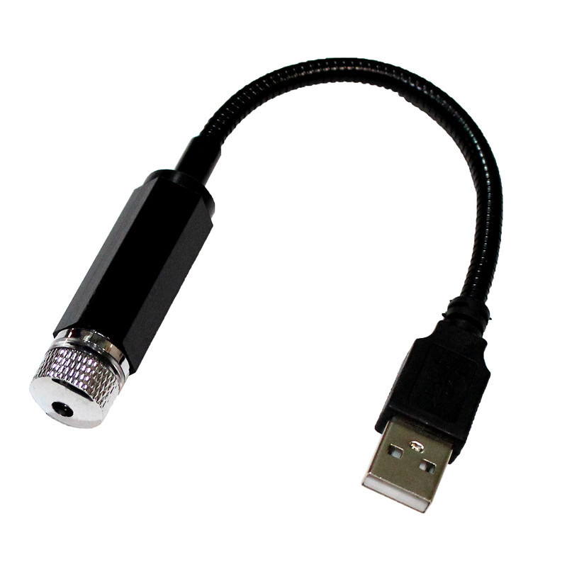 چراغ خواب مدل لیزری USB طرح کهکشانی
