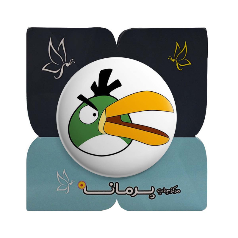 مگنت پرمانه طرح پرندگان خشمگین انگری برد کد pmag.15526