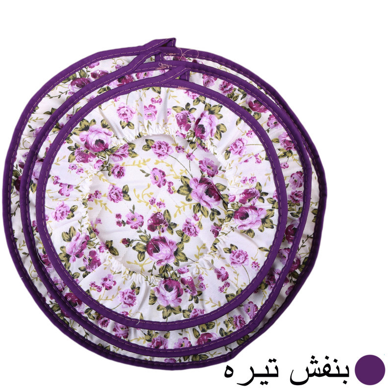 ست دم کنی 3 تکه طرح گلریز کد PJ-15