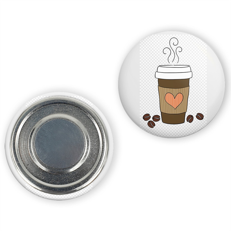 مگنت خندالو مدل قهوه Coffee  کد 22004