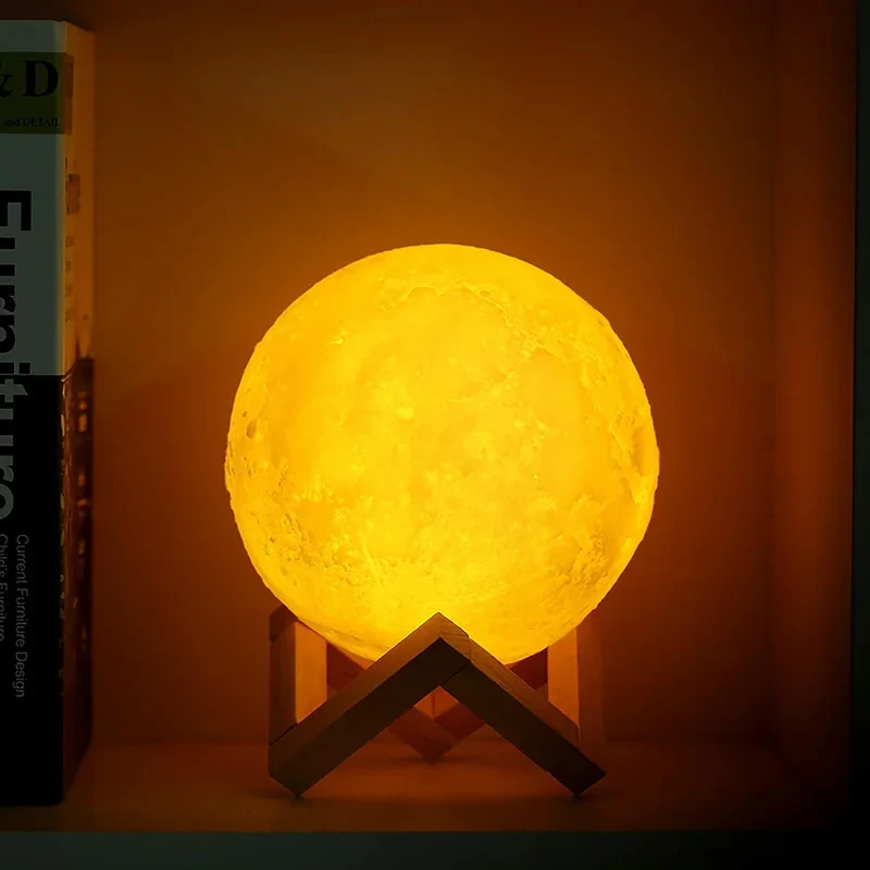 چراغ خواب مدل MOON LIGHT 3D