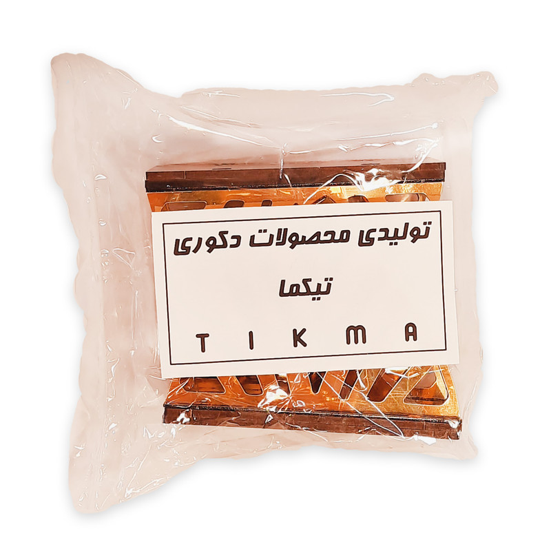 جای دستمال کاغذی تیکما مدل توپی کد KIT D3A بسته 2 عددی