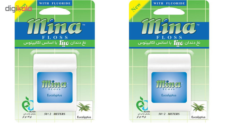 نخ دندان مینا مدل Eucalyptus بسته 2 عددی