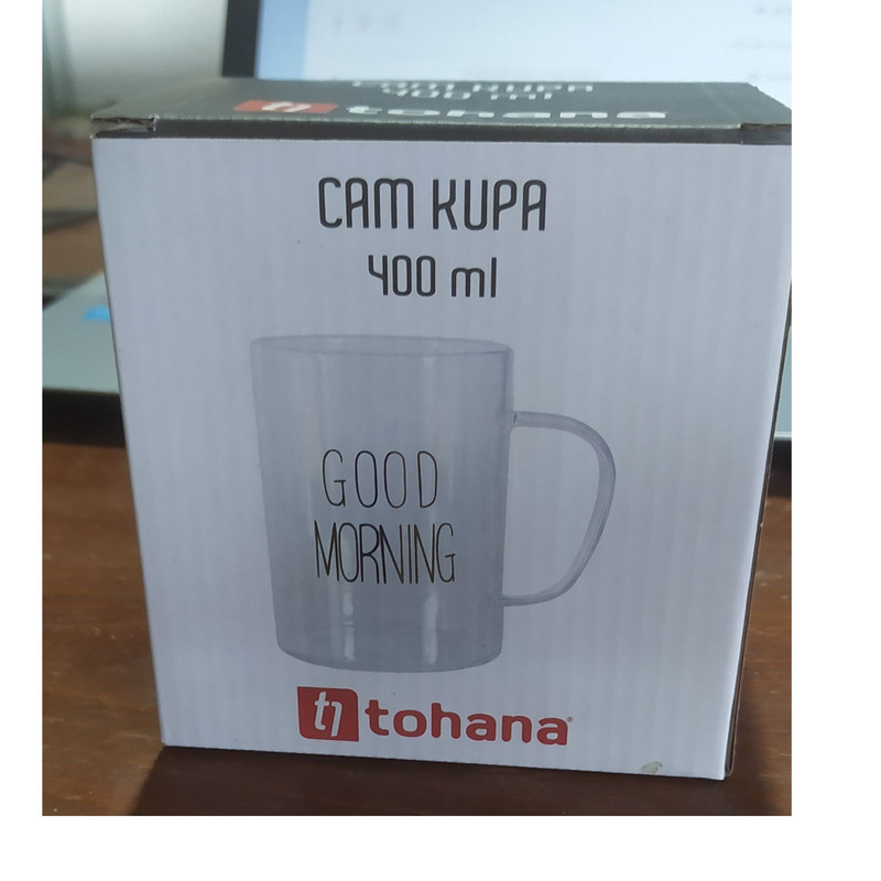 لیوان توهانا مدل گود مورنینگ good morning صبح به خیر کد 87333
