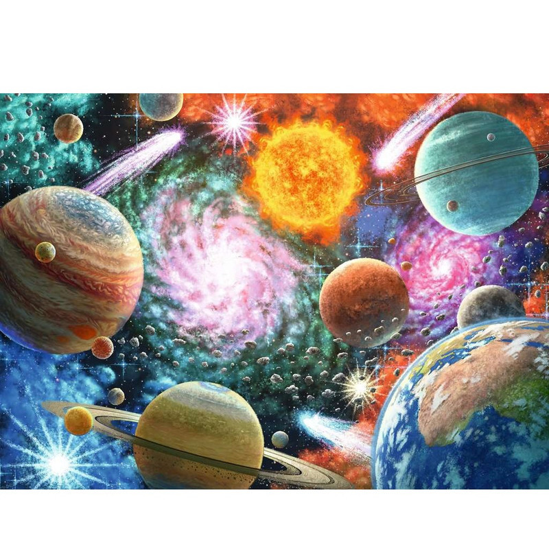 پازل 100 تکه راونزبرگر مدل Space کد 13346