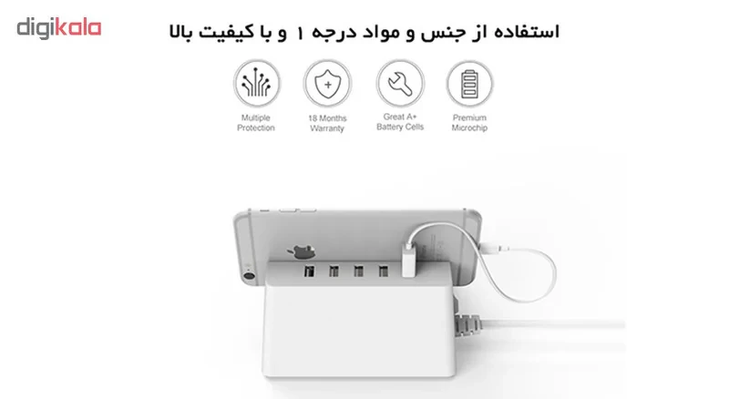 چندراهی برق اوریکو مدل ODC-2A5U-EU-V1