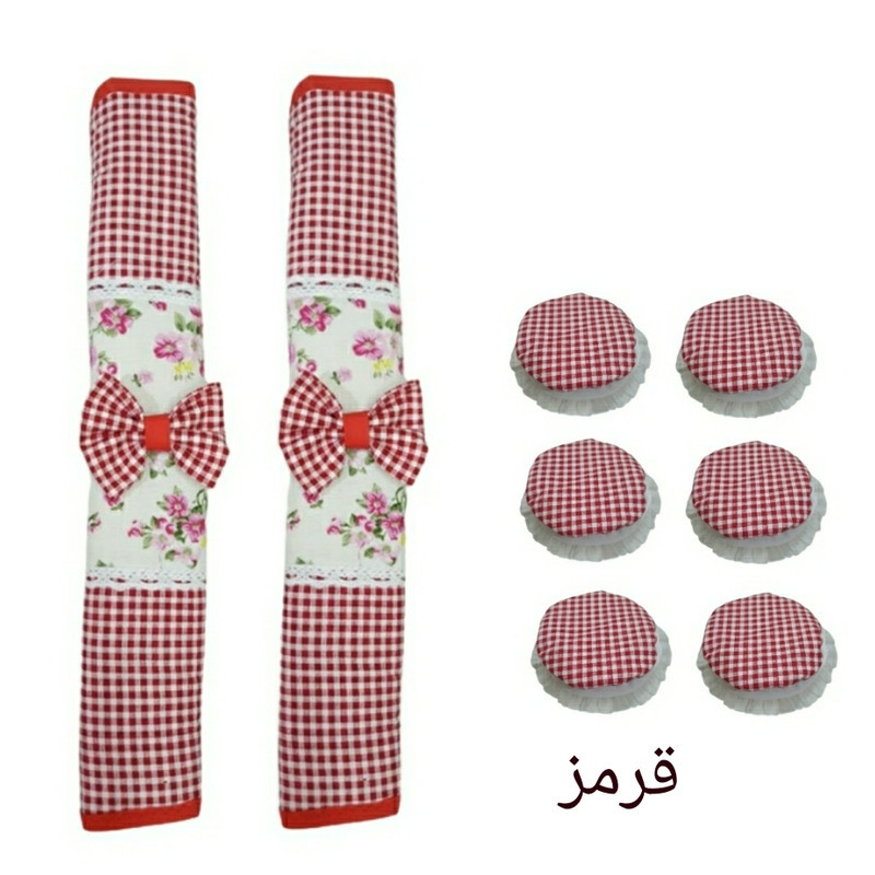 دستگیره یخچال مدل زیبا کد 430 بسته 8 عددی