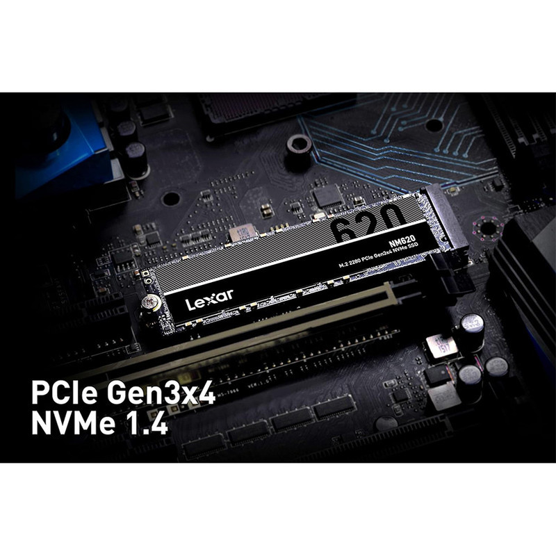 اس اس دی اینترنال PCIe Gen3 x4 لکسار مدل NM620 M.2 2280 ظرفیت 2 ترابایت