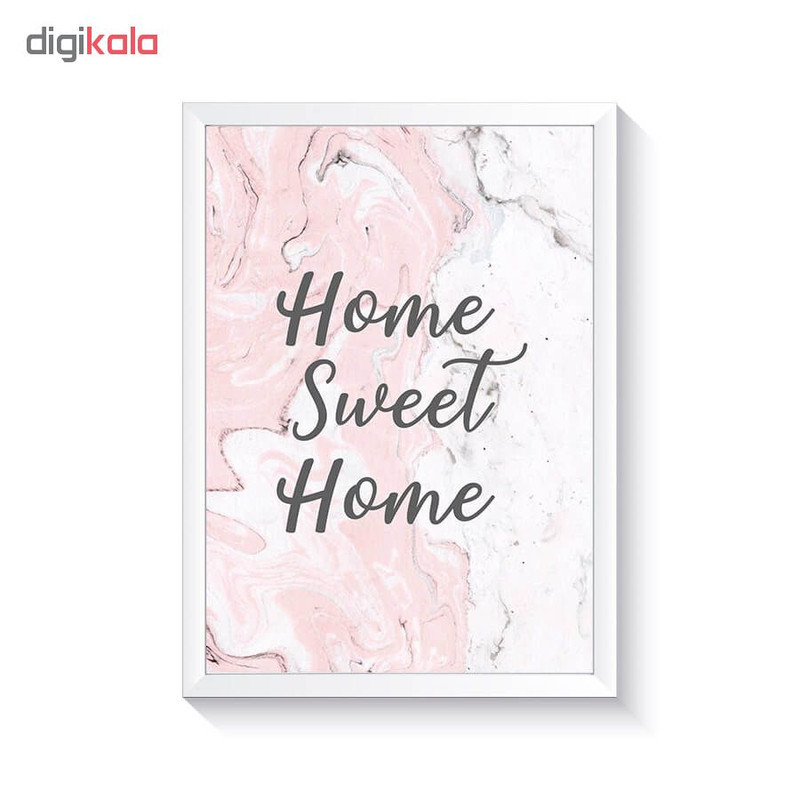تابلو وینا مدل 0001 Home Sweet Home
