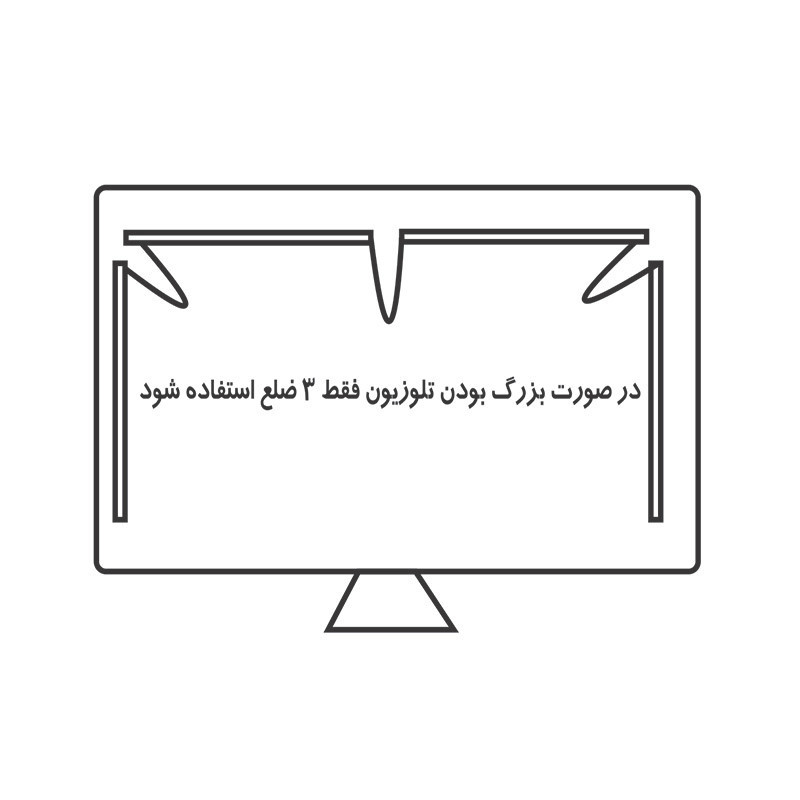 ریسه ال ای دی مدل one star Tv RGB طول 2.8 متر