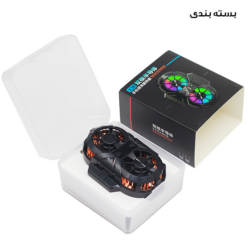 خنک کننده گوشی موبایل مدل دوفن کد X38-PUBG