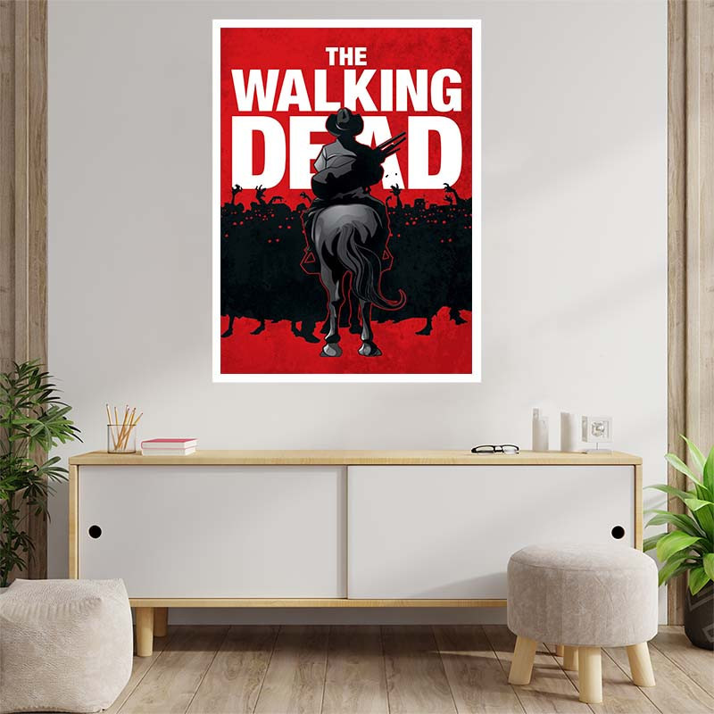 پوستر کارنيکا طرح مردگان متحرک The Walking Dead کد 62264 مجموعه 8 عددی