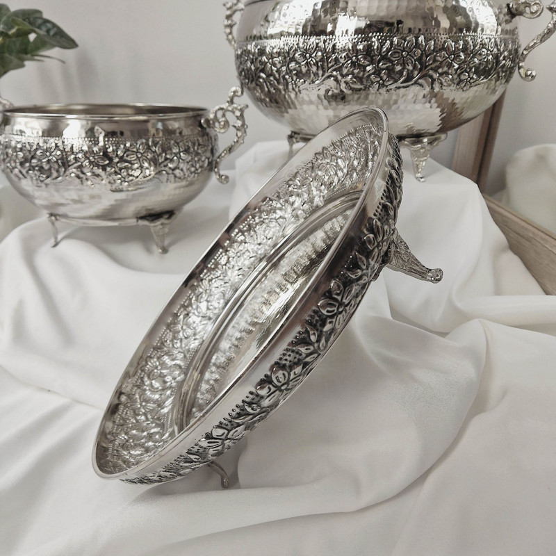 شیرینی خوری مسی مدل اطلس کد  ZH434.2