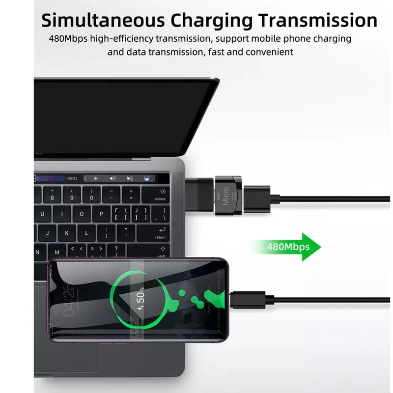 مبدل OTG USB-C به USB هارمن مدل OTG-MAX