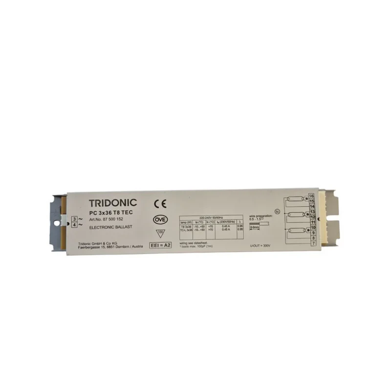 ترانس مهتابی ترایدونیک مدل PC 3×36 T8 TEC
