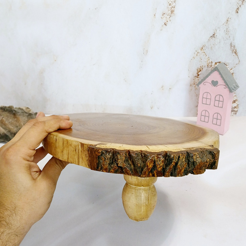 تخته سرو چوبی مدل پایه دار کد C101