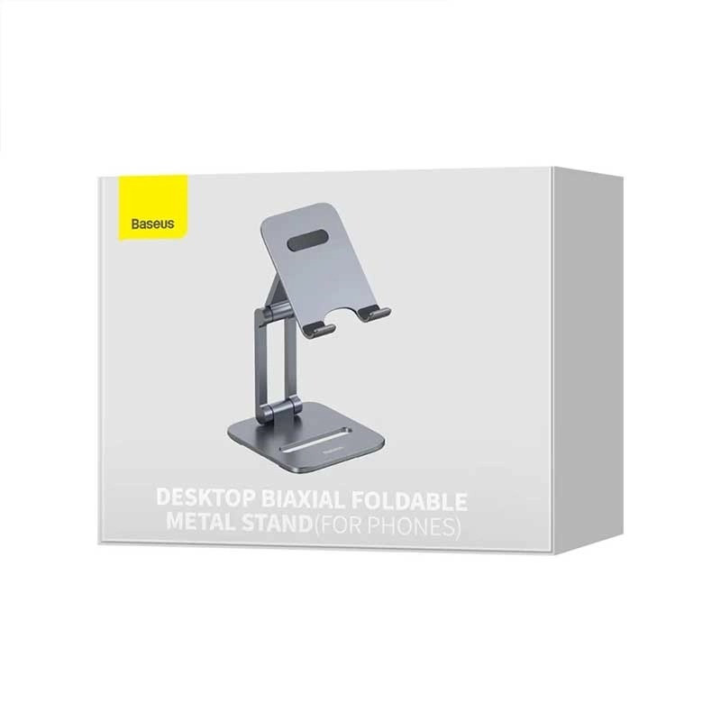 نگهدارنده گوشی موبایل  بیسوس مدل Biaxial Foldable Metal