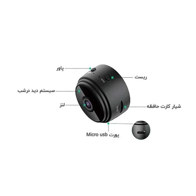دوربین مداربسته تحت شبکه مدل SQT V380
