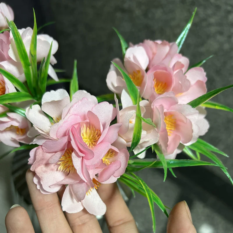 گل مصنوعی مدل بوته سلنا