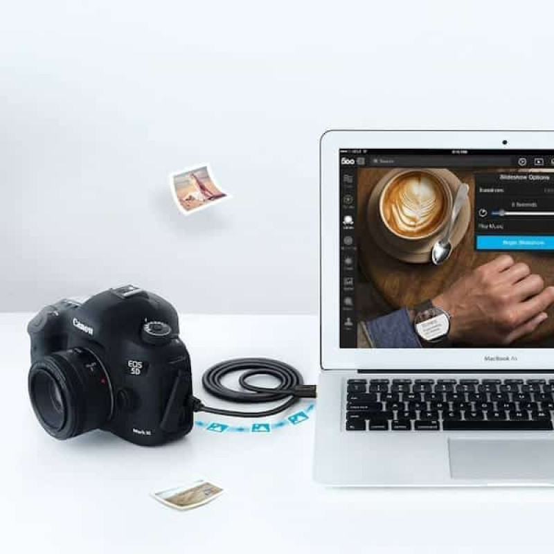 کابل USB 2.0 A Male به Mini USB 5Pin Male یوگرین مدل 10353 طول 0.25 متر