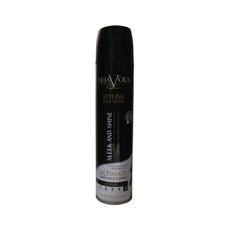 اسپری نگهدارنده حالت مو دژاووس مدل Sleek and Shine حجم 250 میلی لیتر