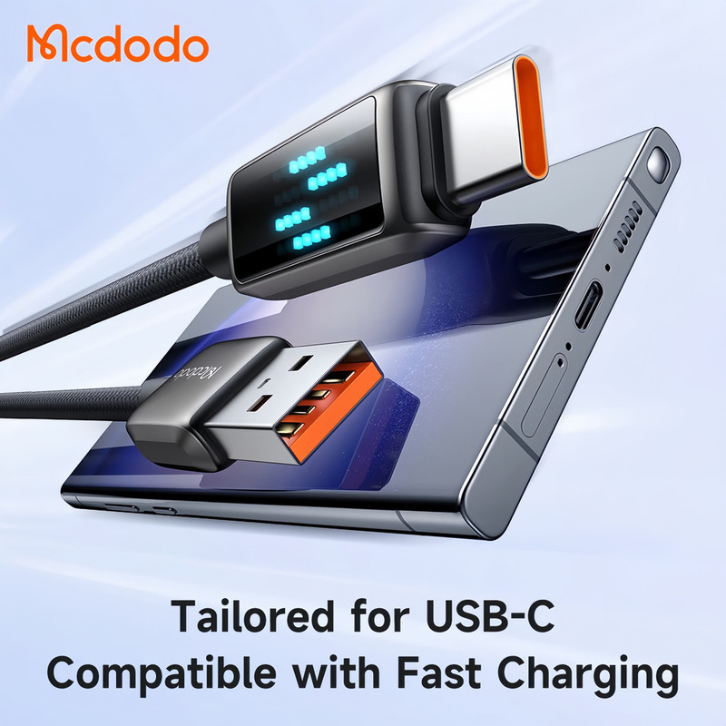 کابل تبدیل USB به USB-C مک دودو مدل CA-235 طول 1.2 متر