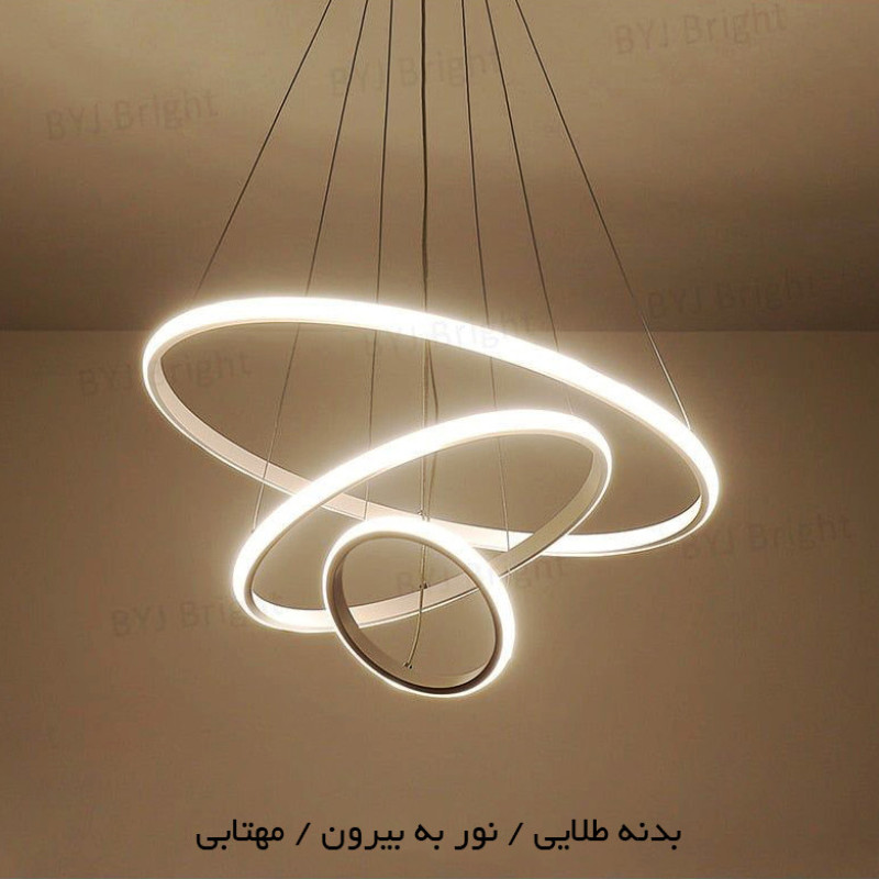 لوستر تارا مدل مدرن کد PBW370