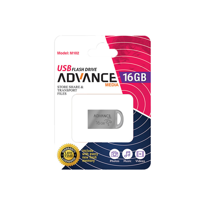 فلش مموری ادونس مدل M-102 ظرفیت 16 گیگابایت با رابط USB