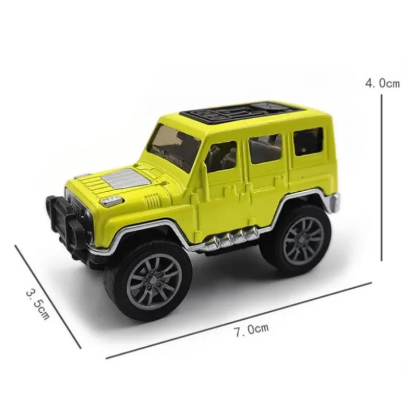 ماشین بازی مدل آفرود عقبکش فلزی کد DIE-CAST-TRB