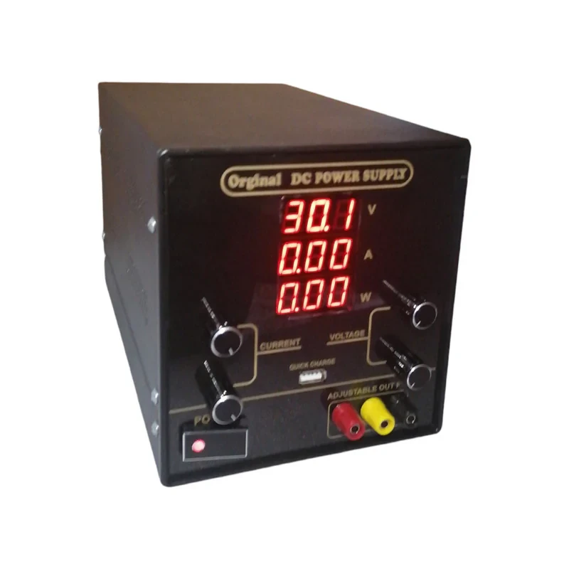 منبع تغذیه الکتریکی 30 ولت 10 آمپر مدل HTX-3010