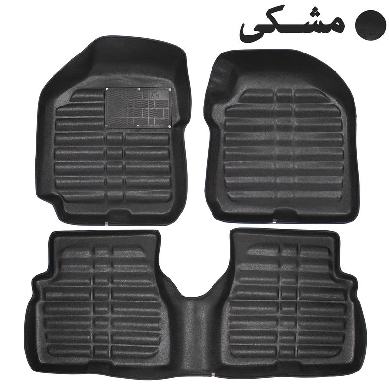 کفپوش سه بعدی خودرو مدل A-h مناسب برای کوییک