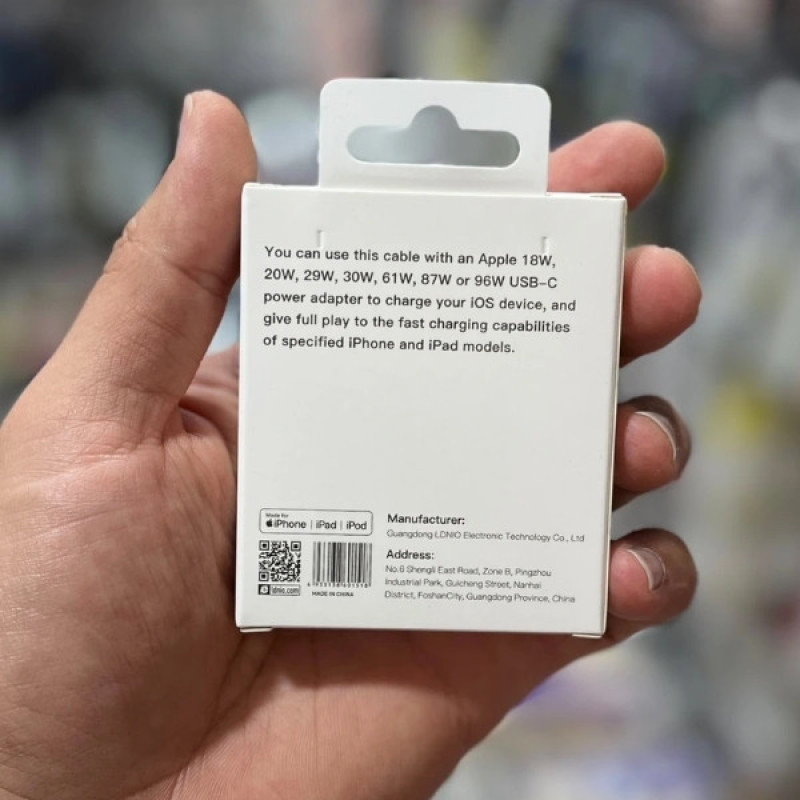 کابل تبدیل USB-C لایتنینگ الدینو مدل Iphone 12 pro طول یک متر