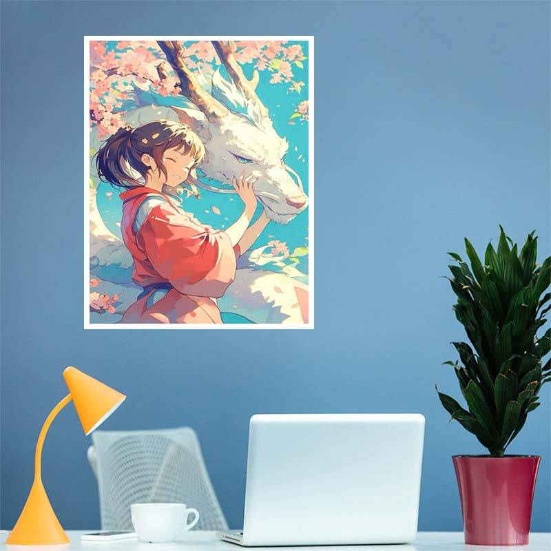 پوستر کارنيکا طرح شهر ارواح Spirited Away کد 18413 مجموعه 8 عددی