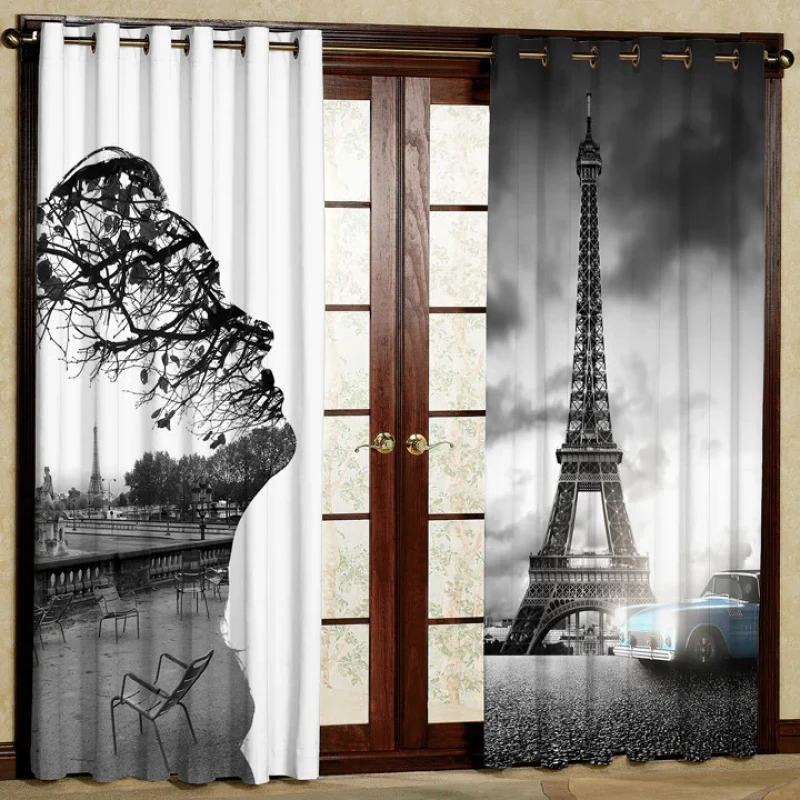 پرده پانچی کد 5235 سایز 280x140 سانتی متر